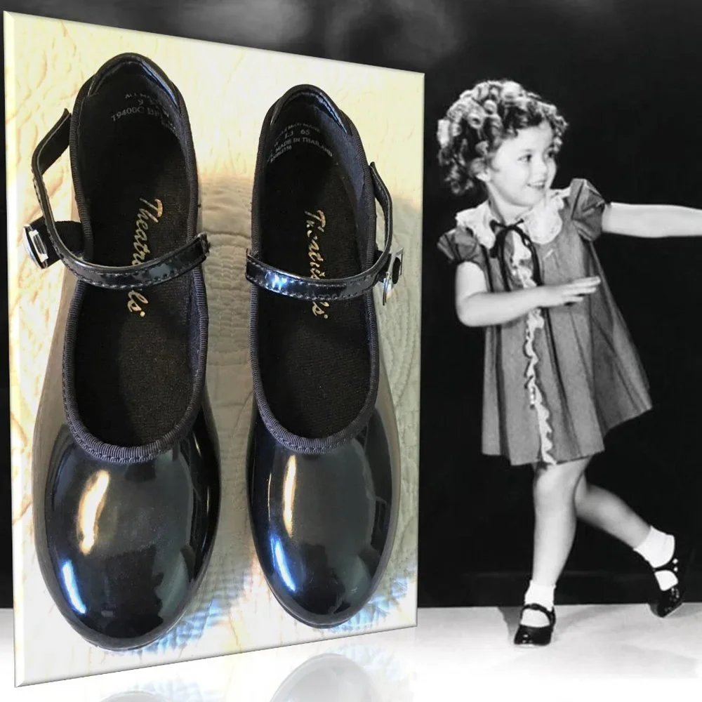 THEATRICALS Girl's Mary Jane PU Tap Shoes   |  Size: 9 1/2 W